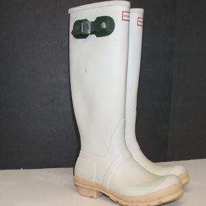Hunter Rain Snow Rubber Boots Wellies Rare Color Combo